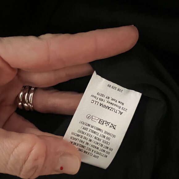 Altuzarra asymmetric cocktail black dress size 42 - Picture 6 of 6